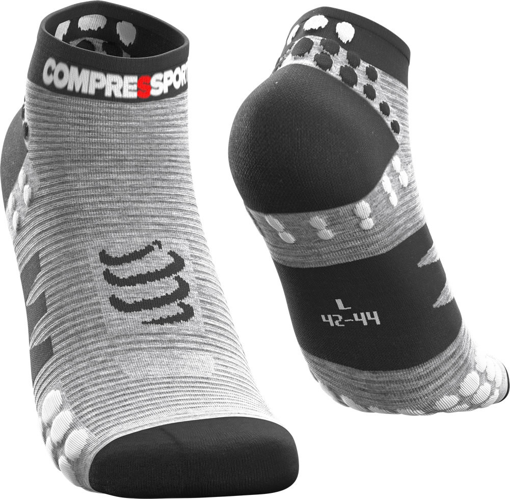 Compressport Calcetines Pro Racing V3.0 Run Low Gris Jaspeado Compressport Calcetines Pro Racing V3.0 Run Low Gris Jaspeado