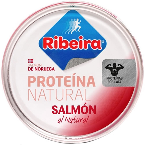 Ribeira Proteína Natural Salmón al Natural 1 lata x 160 gr Ribeira Proteína Natural Salmón al Natural 1 lata x 160 gr