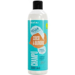 Katai Nails Coconut & Almond Cream Champú 300 Ml Unisex