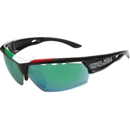 Salice Gafas 005 RWP ITA Negro-Polar Verde Salice Gafas 005 RWP ITA Negro-Polar Verde