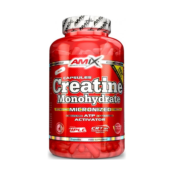 Amix Creatine Monohydraat 220 Capsules - Verbetert fysieke prestaties / Ideaal voor atleten