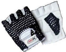 Amix Guantes De Rejilla - Negro/Blanco Amix Guantes De Rejilla - Negro/Blanco