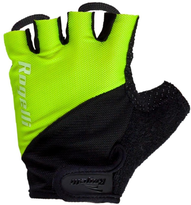 Rogelli Ducor Guante Corto Fluor - Negro Rogelli Ducor Guante Corto Fluor - Negro