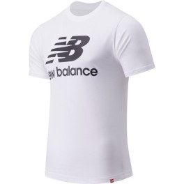 New Balance Camiseta Essentials St Logo Blanco