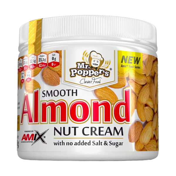 Amix Almond Nut Cream Mr Poppers - Crema de Almendras 300 gr