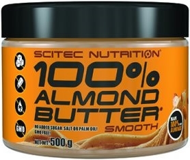 Scitec Nutrition 100% Almond Butter Smooth 500 gr Scitec Nutrition 100% Almond Butter Smooth 500 gr