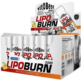 VitOBest LipoBurn 3300 con L-Carnitina 20 fiale x 60 ml