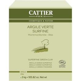 Cattier Arcilla Verde Superfina 3 Kg
