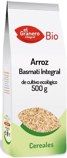 El Granero Integral Arroz Integral Basmati Bio 500 gr El Granero Integral Arroz Integral Basmati Bio 500 gr