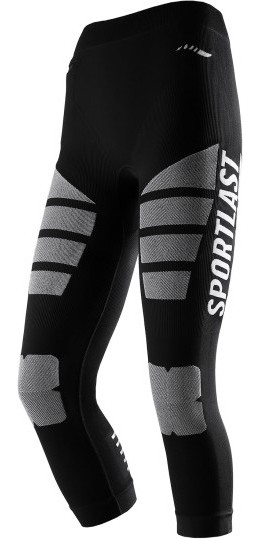 Sportlast Malla Compresiva Capri Mujer Negro-Blanco Sportlast Malla Compresiva Capri Mujer Negro-Blanco