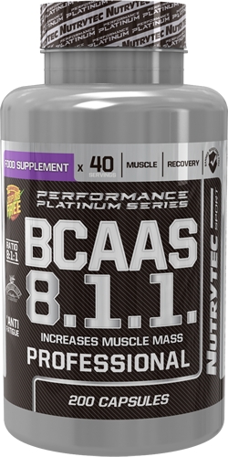 Nutrytec BCAAS 8.1.1 (Performance Platinum) 200 caps Nutrytec BCAAS 8.1.1 (Performance Platinum) 200 caps