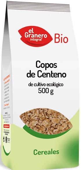 El Granero Integral Copos de Centeno Bio 500 gr El Granero Integral Copos de Centeno Bio 500 gr