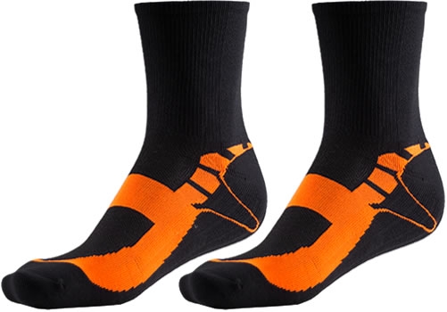 Sportlast Calcetín Técnico de Ciclismo Negro - Naranja Sportlast Calcetín Técnico de Ciclismo Negro - Naranja
