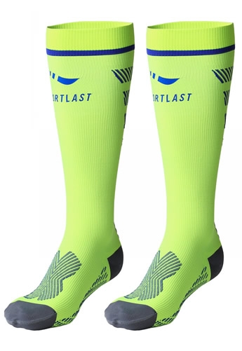 Sportlast Calcetines Largos Comprension Pro Running Everest Amarillo-Azul Sportlast Calcetines Largos Comprension Pro Running Everest Amarillo-Azul