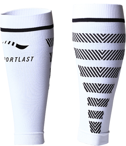 Sportlast Pantorrilleras Compresion Pro Running Etna Blanco-Negro Sportlast Pantorrilleras Compresion Pro Running Etna Blanco-Negro