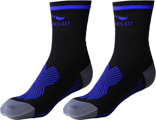 Sportlast Calcetines Compresion Pro Bike Assen Negro-Azul Sportlast Calcetines Compresion Pro Bike Assen Negro-Azul