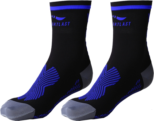 Sportlast Calcetines Cortos Compresion Pro Futbol Assen Negro-Azul Sportlast Calcetines Cortos Compresion Pro Futbol Assen Negro-Azul