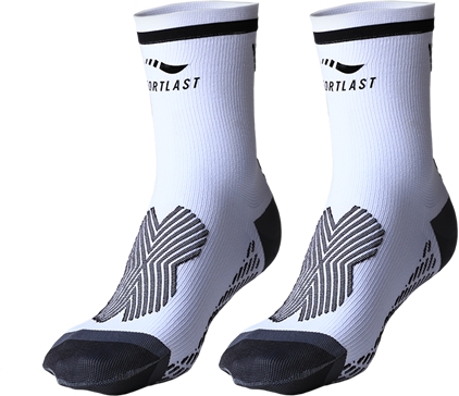 Sportlast Calcetines Cortos Compresion Pro Futbol Assen Blanco-Negro Sportlast Calcetines Cortos Compresion Pro Futbol Assen Blanco-Negro