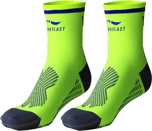 Sportlast Calcetines Cortos Compresion Pro Futbol Assen Amarillo-Azul Sportlast Calcetines Cortos Compresion Pro Futbol Assen Amarillo-Azul