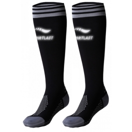 Sportlast Calcetines Largos Compresion Premium Running Century Negro-Gris Sportlast Calcetines Largos Compresion Premium Running Century Negro-Gris
