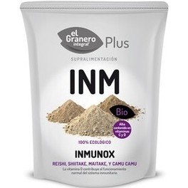 El Granero Integral Inmunox (Shiitake, Maitake, Reishi y Camu Camu) Bio 150 gr El Granero Integral Inmunox (Shiitake, Maitake, Reishi y Camu Camu) Bio 150 gr