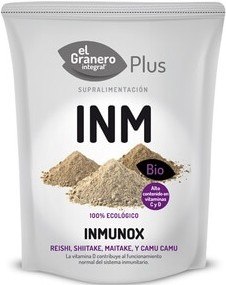 El Granero Integral Inmunox (Shiitake, Maitake, Reishi y Camu Camu) Bio 150 gr El Granero Integral Inmunox (Shiitake, Maitake, Reishi y Camu Camu) Bio 150 gr