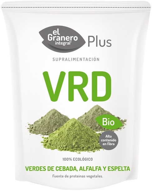 El Granero Integral Verdes de Espelta, Cebada y Alfalfa Bio 200 gr El Granero Integral Verdes de Espelta, Cebada y Alfalfa Bio 200 gr