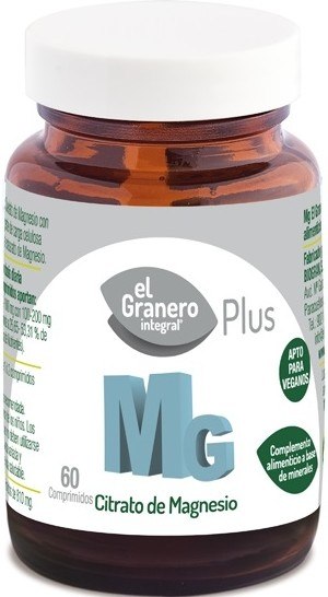 El Granero Integral Mg 500 (Citrato de Magnesio) 60 Comp. 760 mg El Granero Integral Mg 500 (Citrato de Magnesio) 60 Comp. 760 mg
