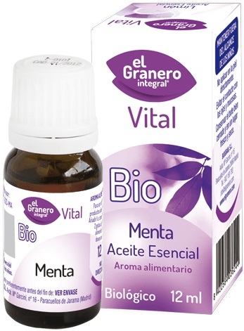 El Granero Integral Aceite Esencial de Menta Bio 12 ml El Granero Integral Aceite Esencial de Menta Bio 12 ml