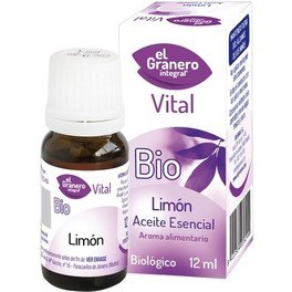 El Granero Integral Aceite Esencial de Limón Bio 12 ml El Granero Integral Aceite Esencial de Limón Bio 12 ml