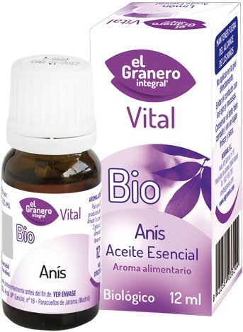 El Granero Integral Aceite Esencial de Anís Bio 12 ml El Granero Integral Aceite Esencial de Anís Bio 12 ml
