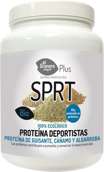 El Granero Integral Deportistas (Proteína de Guisante, Algarroba y Cáñamo) Bio 600 gr El Granero Integral Deportistas (Proteína de Guisante, Algarroba y Cáñamo) Bio 600 gr