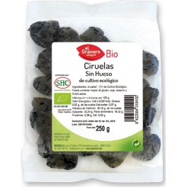 El Granero Integral Ciruelas sin Hueso Bio 250 gr El Granero Integral Ciruelas sin Hueso Bio 250 gr