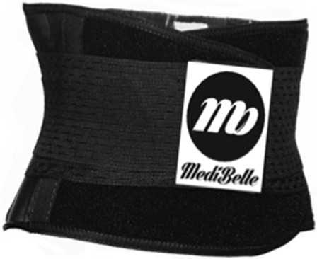 Medibelle Faja Reductora Unisex Negro Medibelle Faja Reductora Unisex Negro