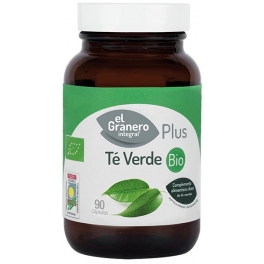 El Granero Integral Té Verde Bio 90 Cáp. 600 mg El Granero Integral Té Verde Bio 90 Cáp. 600 mg