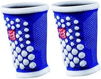 Compressport Muñequeras Wrist Band Azul-Blanca Compressport Muñequeras Wrist Band Azul-Blanca