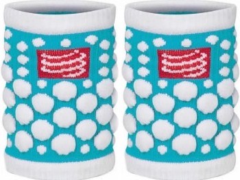 Compressport Muñequeras Wrist Band Fluo Azul Compressport Muñequeras Wrist Band Fluo Azul