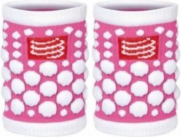 Compressport Muñequeras Wrist Band Fluo Rosa Compressport Muñequeras Wrist Band Fluo Rosa