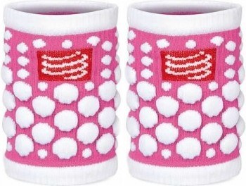 Compressport Muñequeras Wrist Band Fluo Rosa Compressport Muñequeras Wrist Band Fluo Rosa