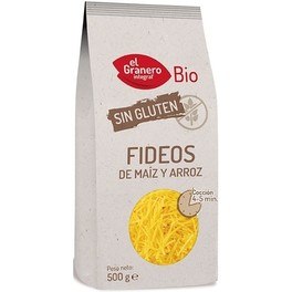 Macarrão Integral El Granero sem Glúten Bio 500 gr
