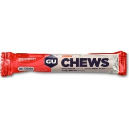 GU Energy Chews - Gominolas Chomps con 20 mg Cafeína 1 bolsa x 8 unid GU Energy Chews - Gominolas Chomps con 20 mg Cafeína 1 bolsa x 8 unid