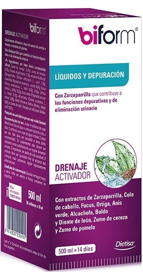 Dietisa Biform Drenaje activador 500 ml Dietisa Biform Drenaje activador 500 ml