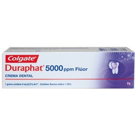 Colgate Duraphat 5000 ppm Flúor Crema Dental 51 gr