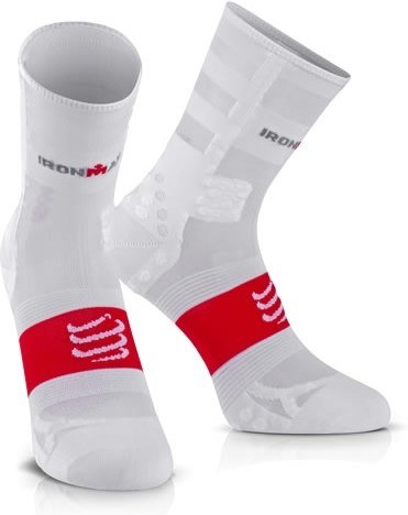 Compressport Calcetines ProRacing V3.0 UltraLight Run Hi Ironman 2017 Blanco Compressport Calcetines ProRacing V3.0 UltraLight Run Hi Ironman 2017 Blanco