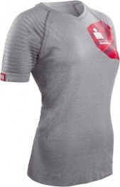 Compressport Camiseta de Entrenamiento Mujer Training Tshirt Ironman 2017 Gris Compressport Camiseta de Entrenamiento Mujer Training Tshirt Ironman 2017 Gris