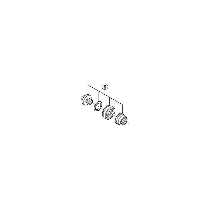 Shimano Cono Buje Tras.izdo.fh-6800/rs81 Shimano Cono Buje Tras.izdo.fh-6800/rs81