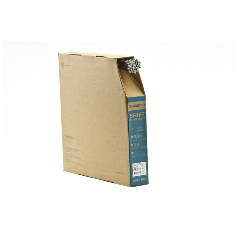 Shimano Cable 100pz.cambio 1.2x2100mm A.inox Shimano Cable 100pz.cambio 1.2x2100mm A.inox