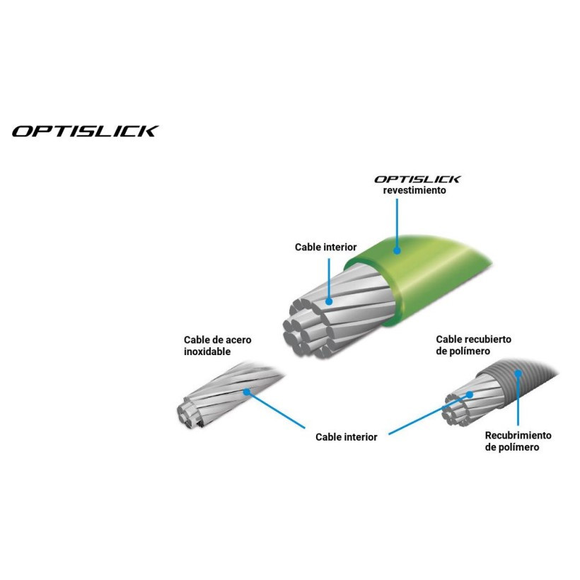 Shimano Cable 50pz.cambio 1.2x2100mm Optislick Shimano Cable 50pz.cambio 1.2x2100mm Optislick