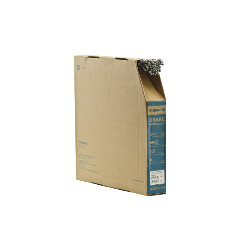 Shimano Cable 100pz Freno 1.6x2050mm Ctra A.inox Shimano Cable 100pz Freno 1.6x2050mm Ctra A.inox