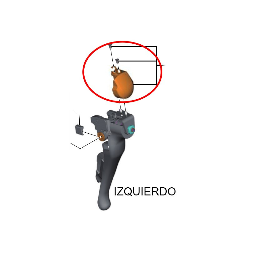 Shimano Embellecedor Maneta St-5800 Izdo C/torni Shimano Embellecedor Maneta St-5800 Izdo C/torni